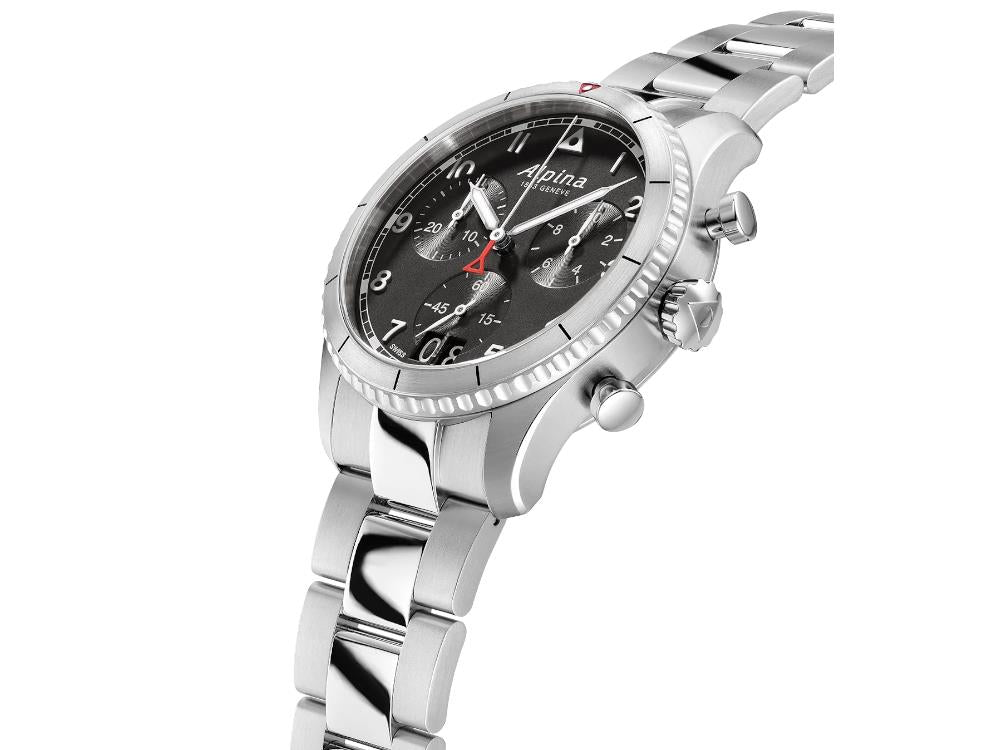 Reloj de Cuarzo Alpina Startimer Pilot Chronograph Big Date, AL-372BW4S26B
