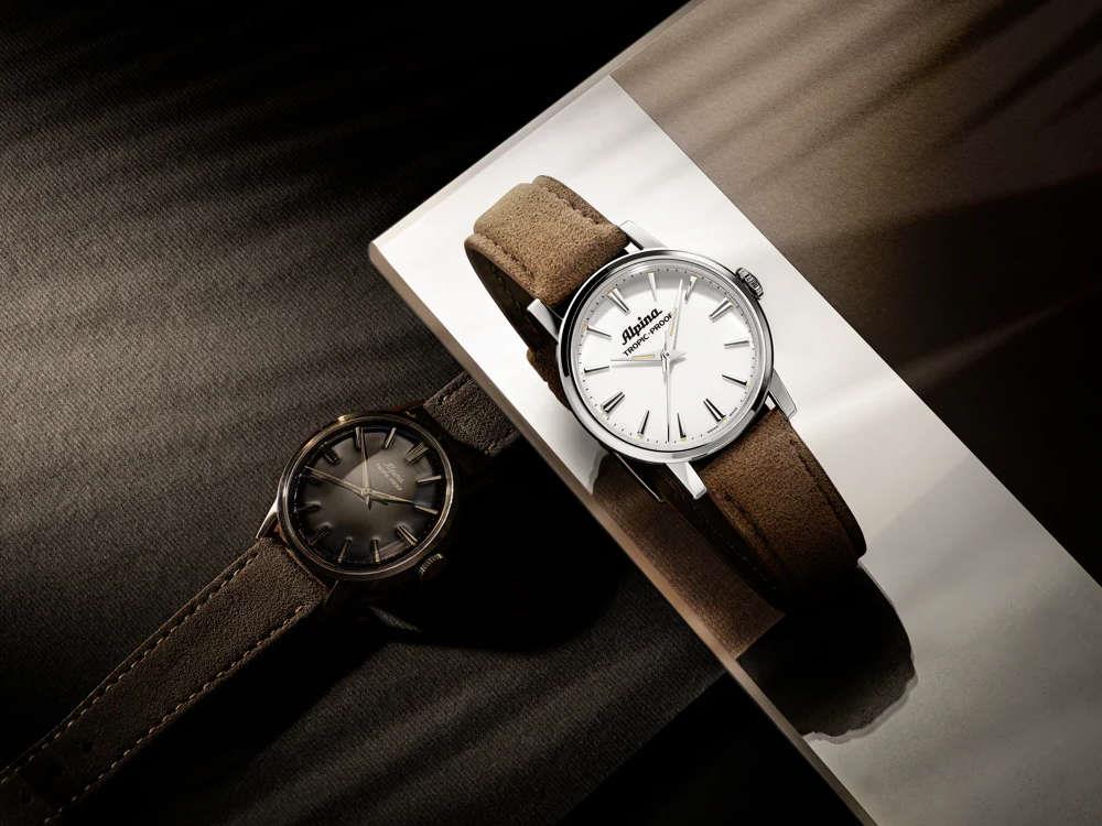 Reloj Automático Alpina Heritage Tropic-Proof Handwinding, Negro, AL-480B2H6