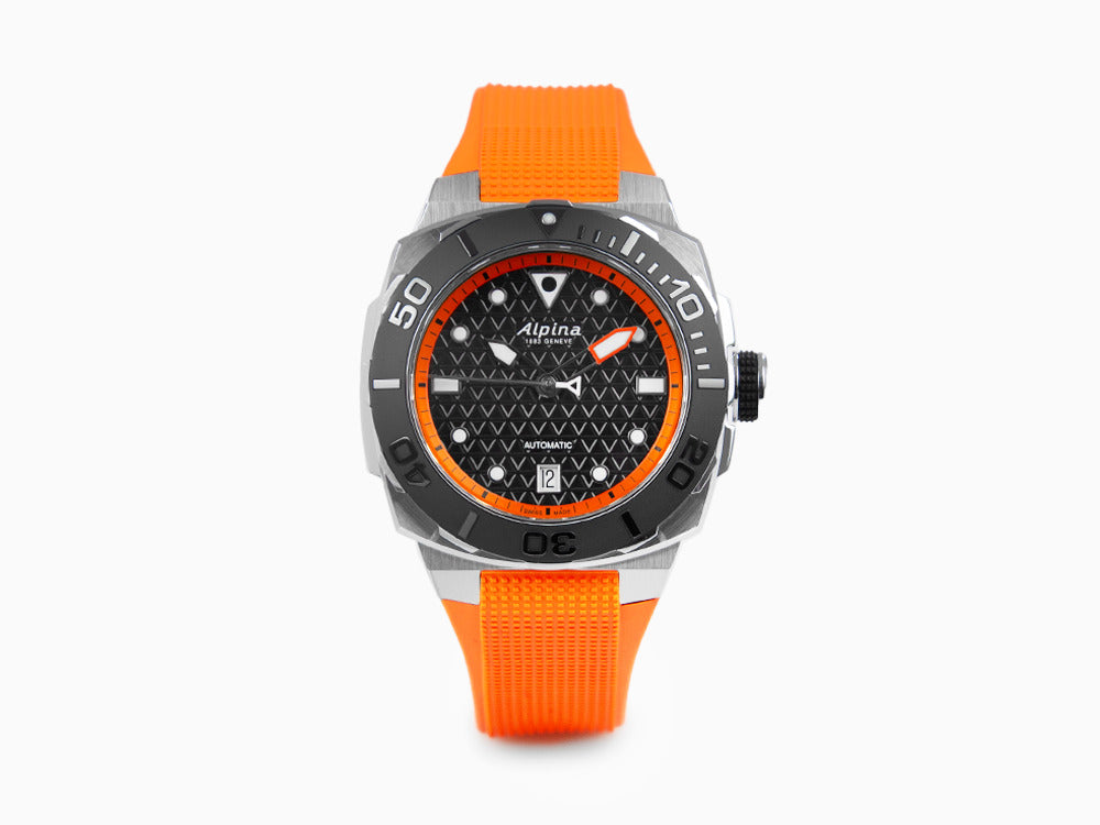 Reloj Automático Alpina Seastrong Diver Extreme, Naranja, 39 mm, AL-525BO3VE6