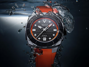 Reloj Automático Alpina Seastrong Diver Extreme, Naranja, 39 mm, AL-525BO3VE6
