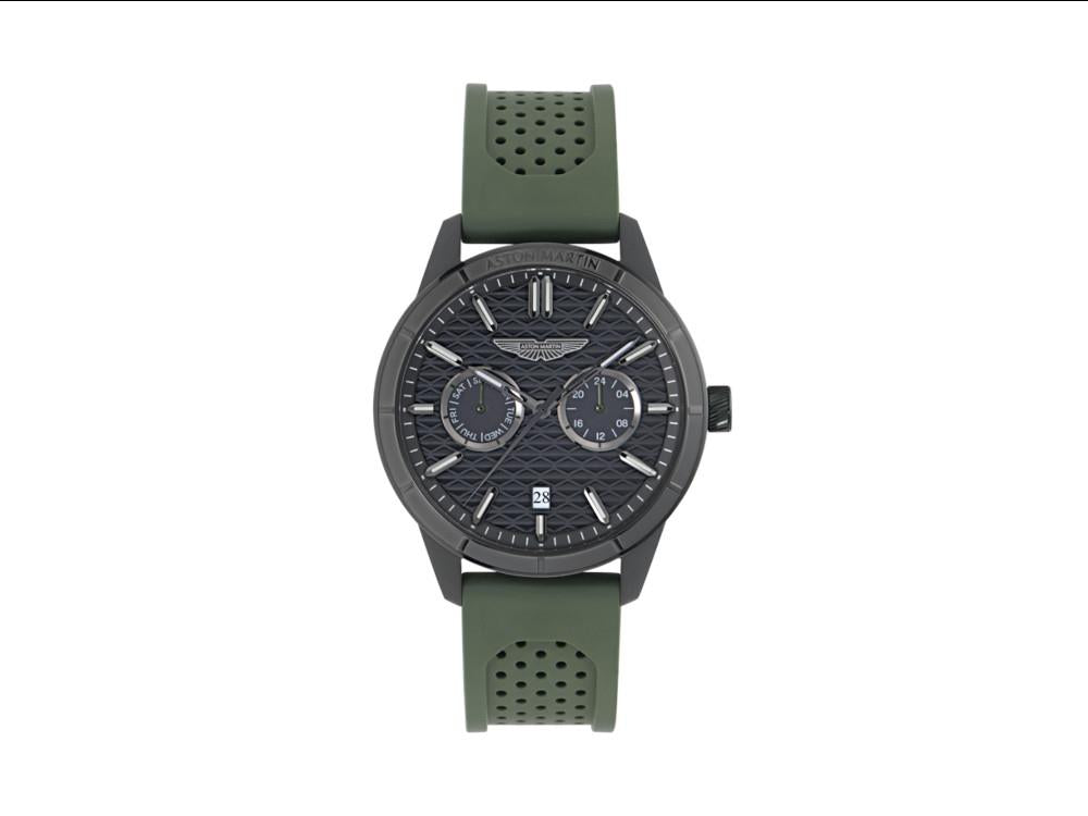 Reloj de Cuarzo Aston Martin Icon HDL, Acero reciclado, Negro, 42 mm, MTIH2S604