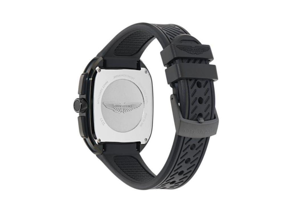 Reloj de Cuarzo Aston Martin Icon ULT, Acero reciclado, Negro, 40 mm, MTIU1S605