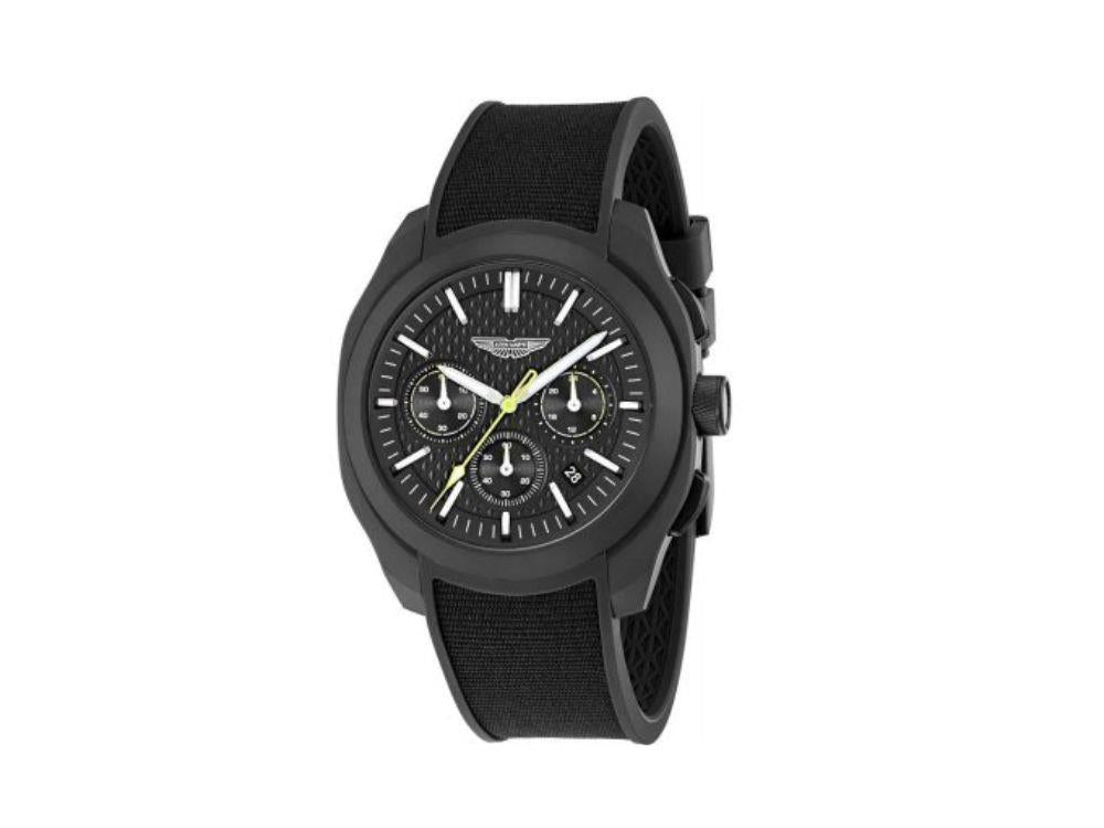 Reloj de Cuarzo Aston Martin CRT Thrill, Negro, 42 mm, MTRC1S601