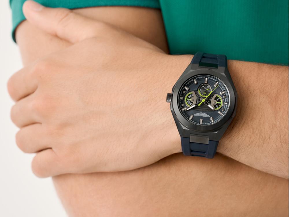 Reloj de Cuarzo Aston Martin TKS Thrill, Azul, 42 mm, MTRI1F501