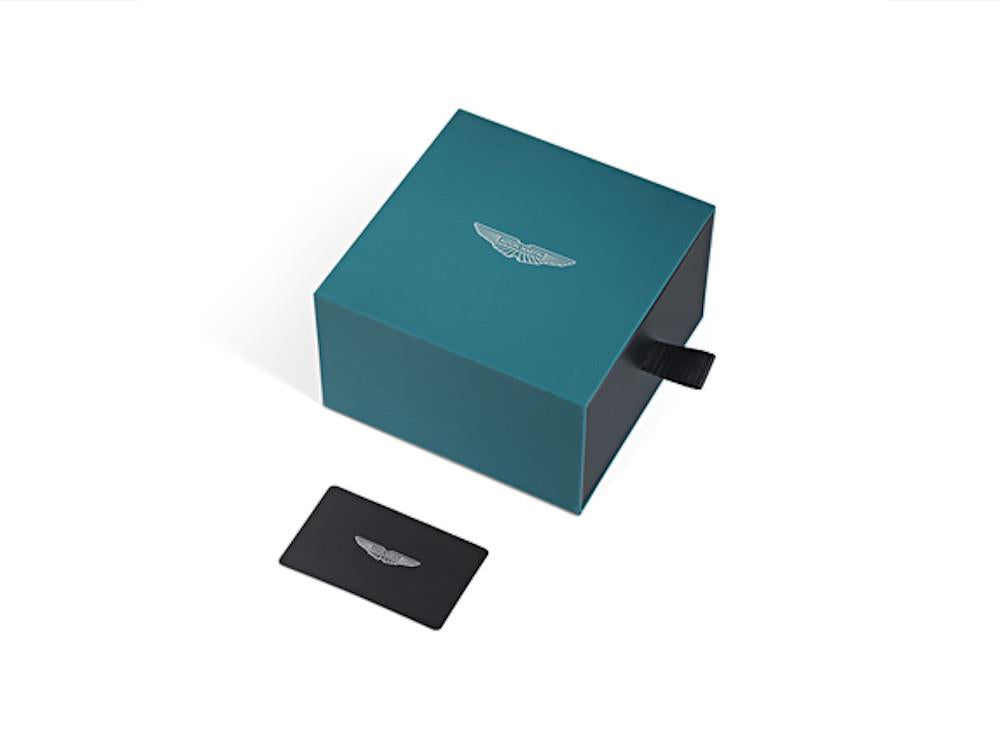 Reloj de Cuarzo Aston Martin SGT Thrill, Negro, 42 mm, Cronógrafo, MTRS1F502