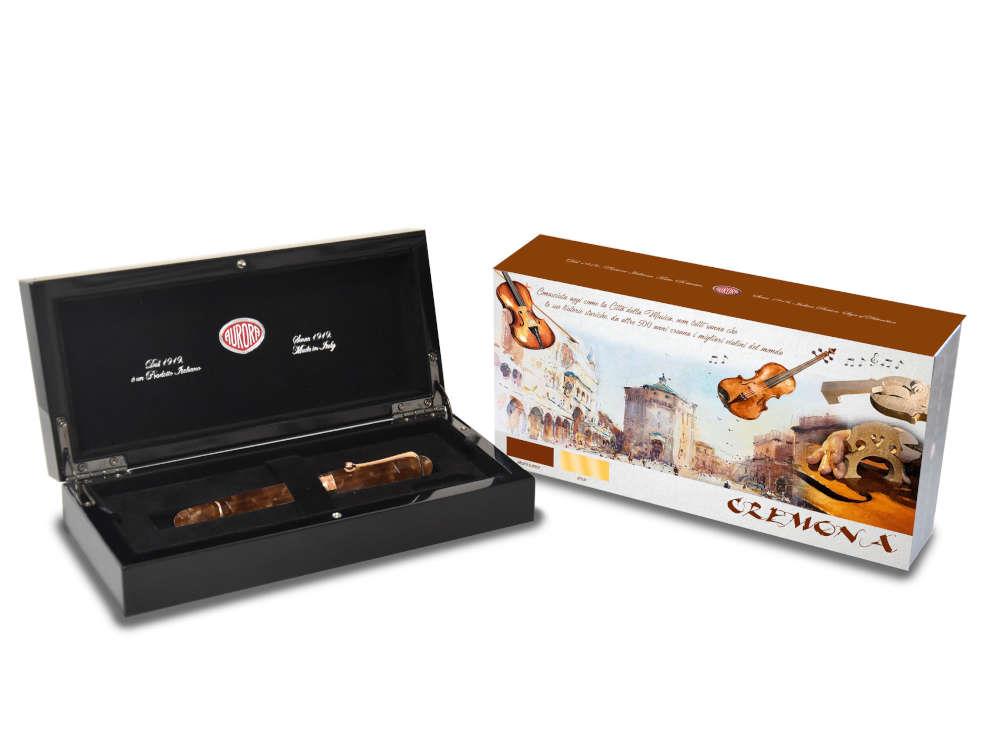 Pluma Estilográfica Aurora 88 Viaggio Segreto in Italia Cremona, 888-VCR