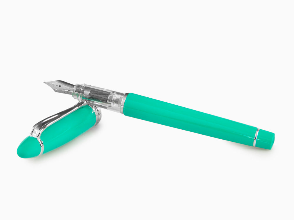 Pluma Estilográfica Aurora Ipsilon Demo Colors INTUITIVO, Azul, B09-CVS