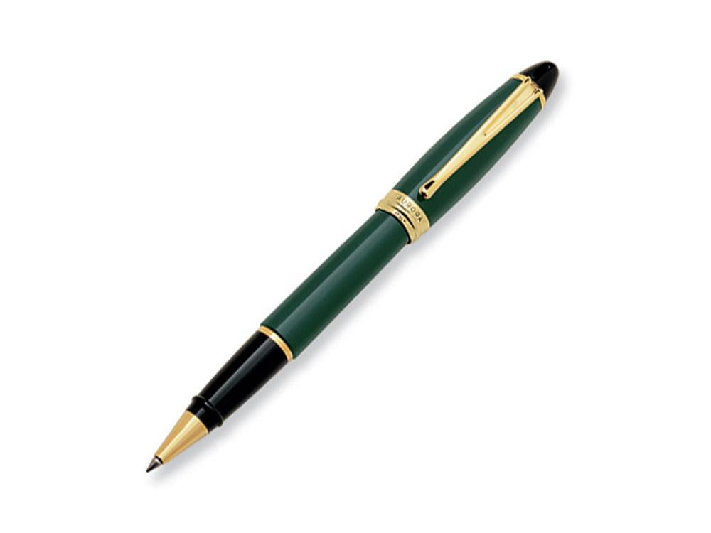Roller Aurora Ipsilon, Resina, Adornos en oro, Verde, B71-V
