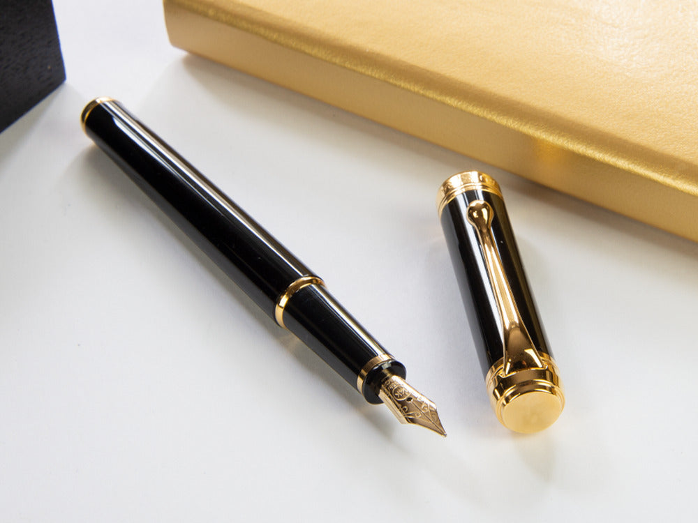 Pluma Estilográfica Aurora Talentum Finesse, Adornos en oro, D13-DN