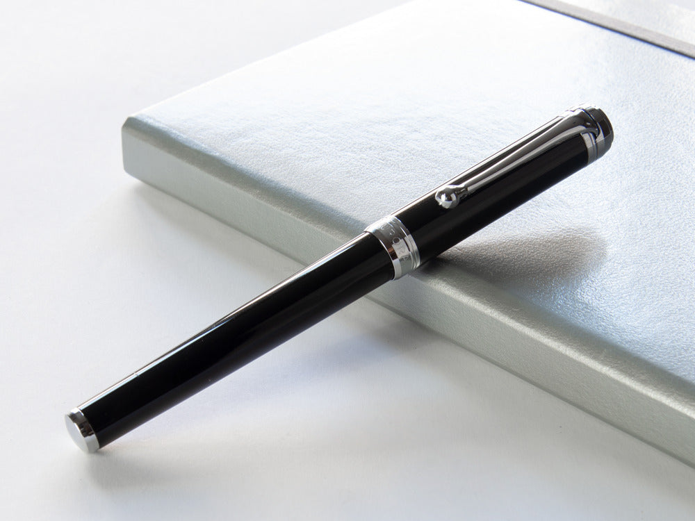 Pluma Estilográfica Aurora Talentum Finesse - Resina Negra - D13N