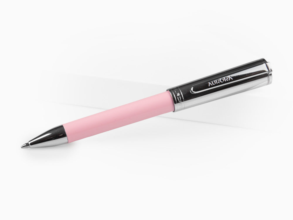 Bolígrafo Aurora TU, Resina, Adornos cromados, Rosa, T31CP