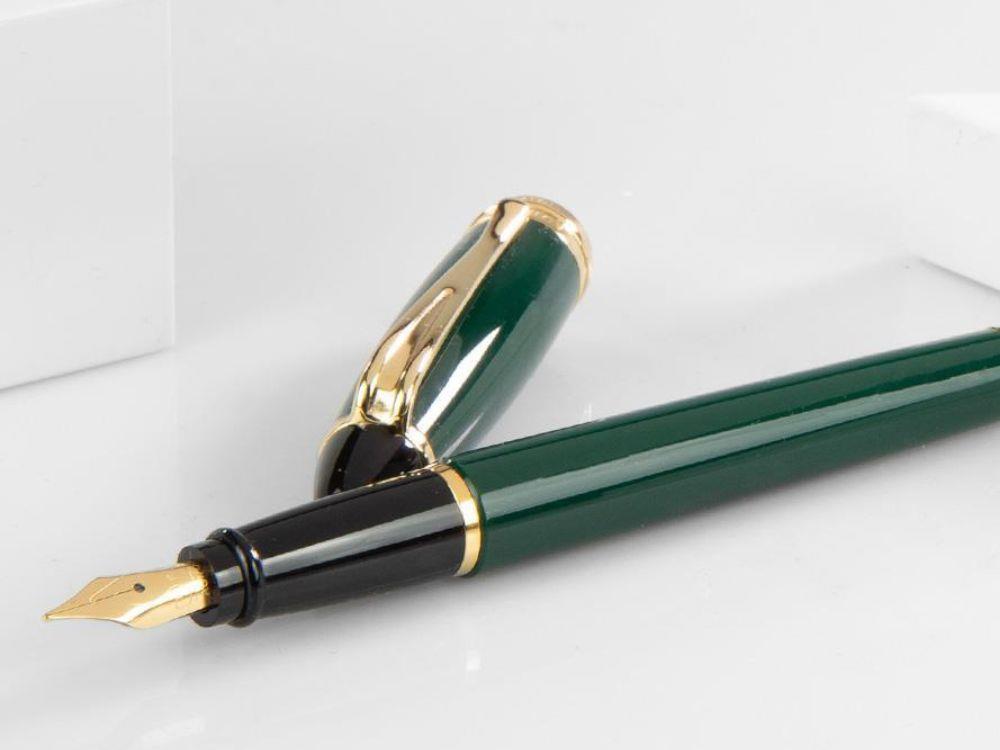 Pluma Estilográfica Aurora Ipsilon, Resina, Adornos en oro, b11v