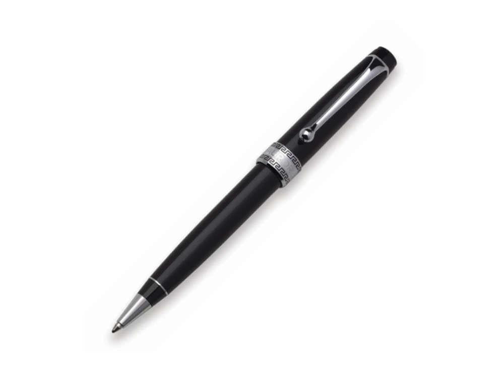 Bolígrafo Aurora Optima, Resina, Adornos Cromados, 998-CN