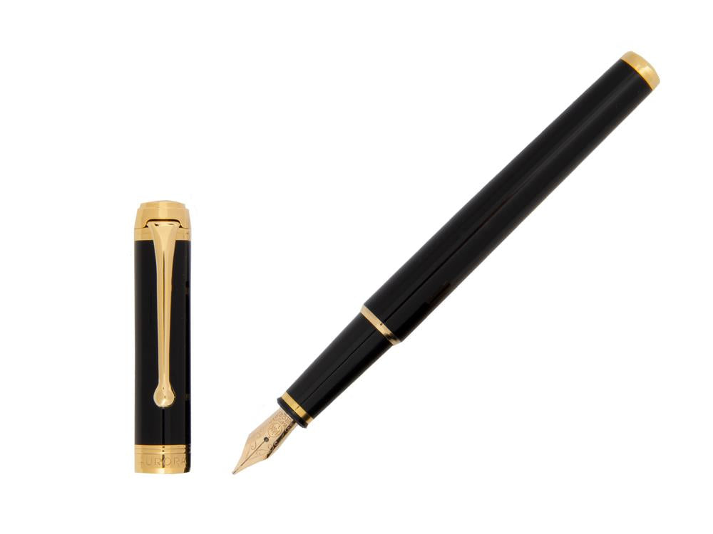 Pluma Estilográfica Aurora Talentum Finesse, Adornos en oro, D13-DN