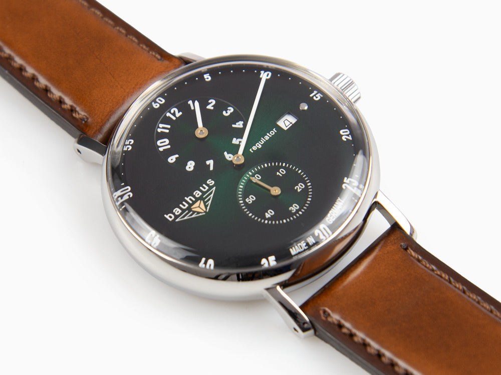 Reloj Automático Bauhaus, Verde, 41 mm, Día, 2126-4