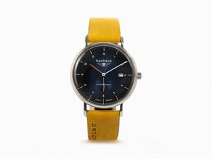 Reloj de Cuarzo Bauhaus, Azul, 41 mm, Día, 2130-3