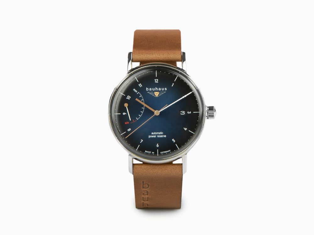 Reloj Automático Bauhaus, Azul, 41 mm, Día, 2160-3