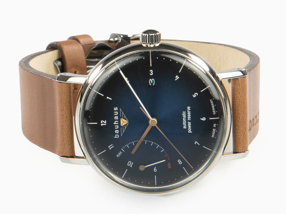 Reloj Automático Bauhaus, Azul, 41 mm, Día, 2160-3