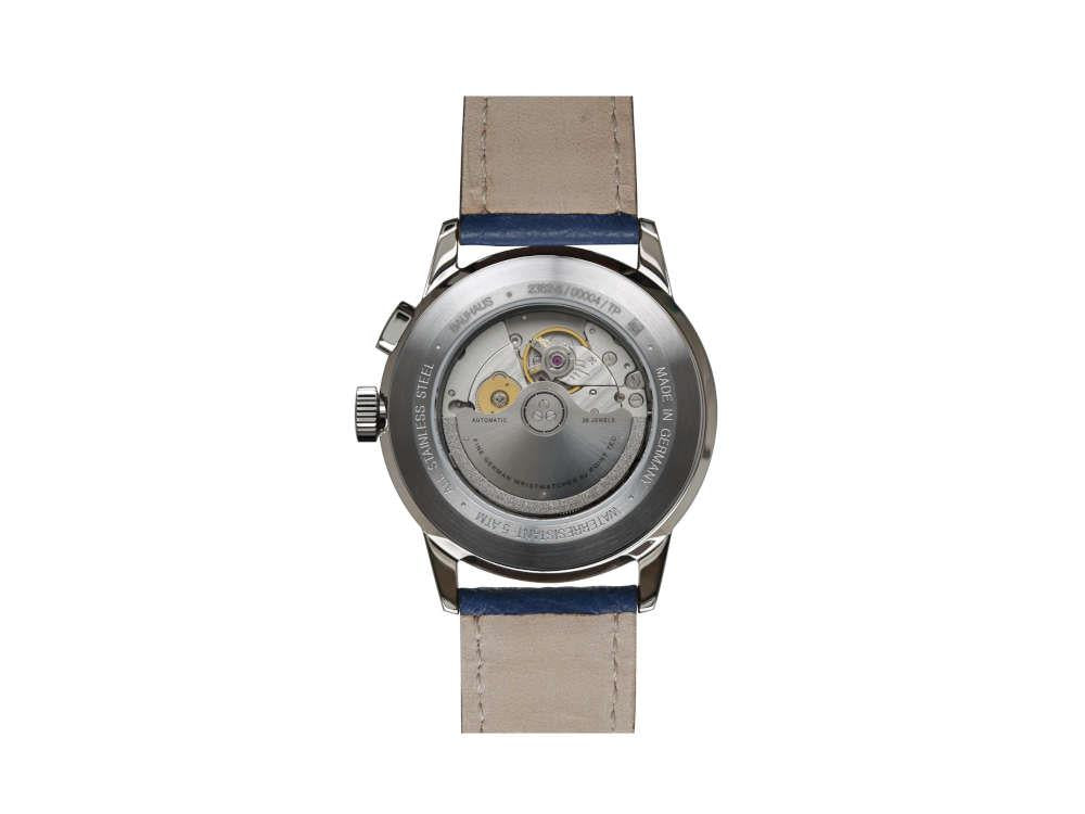 Reloj Automático Bauhaus Aviation G38 Dessau, Azul, 42 mm, Miyota 9100, 2362-3