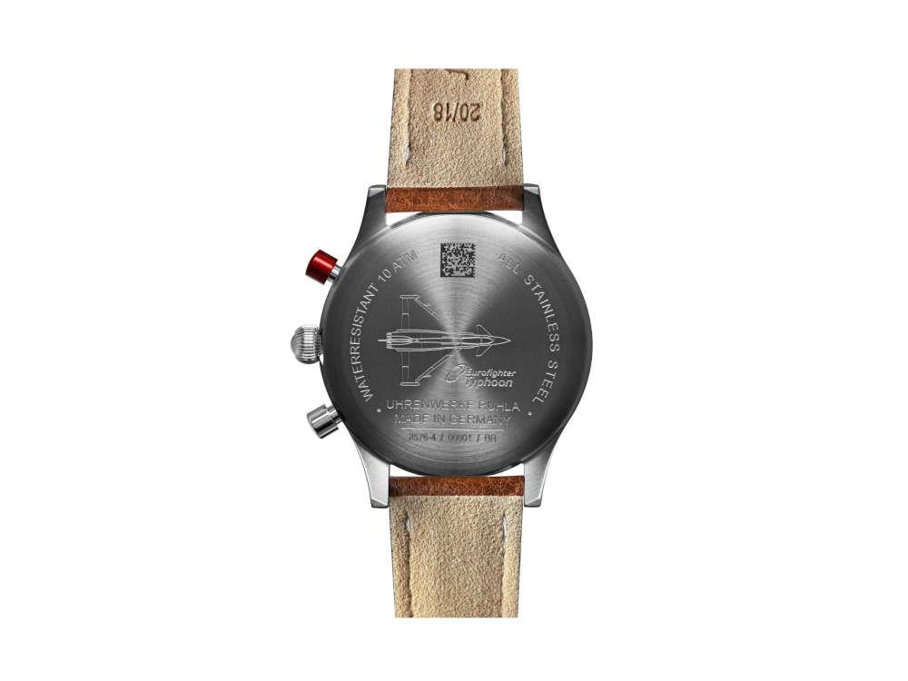 Reloj de Cuarzo Bauhaus Aviation, Verde, 41 mm, Cronógrafo, Día, 2576-4