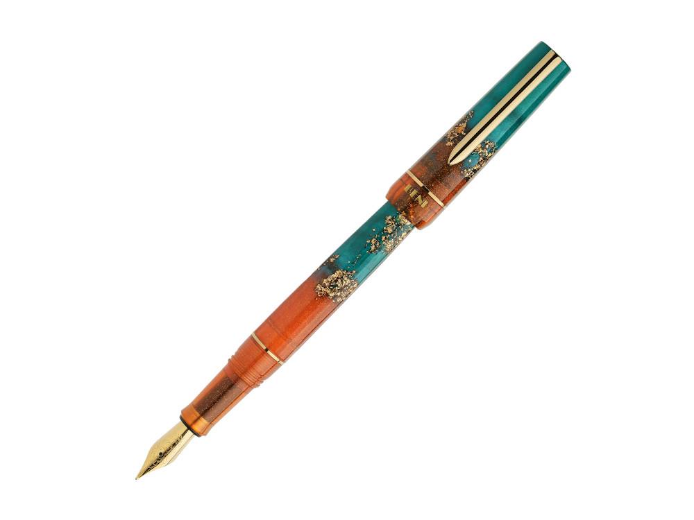 Pluma Estilográfica Benu Haute Chic, Resina, Naranja, 11.2.5.6.0