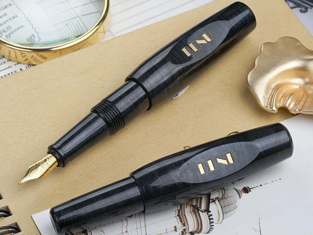 Pluma Estilográfica Benu Pixie Smoky Black, Negro, 24.2.35.6.0