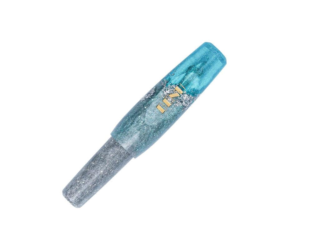 Pluma Estilográfica Benu Pixie Aqua Glow, Turquesa, 24.2.2.5.0