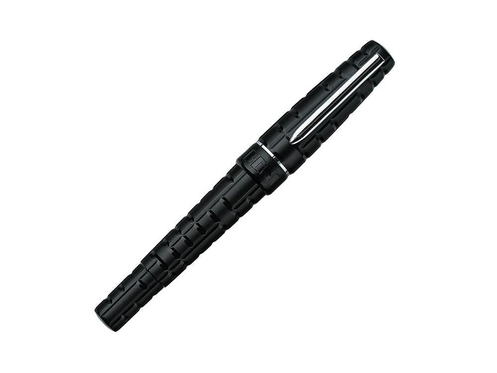 Pluma Estilográfica Benu Tessera Onyx, Resina, Negro, 25.2.1.5.0