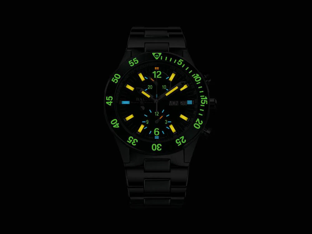 Reloj Automático Ball Roadmaster Rescue Chronograph, Verde, LE, DC3030C-S2-GR