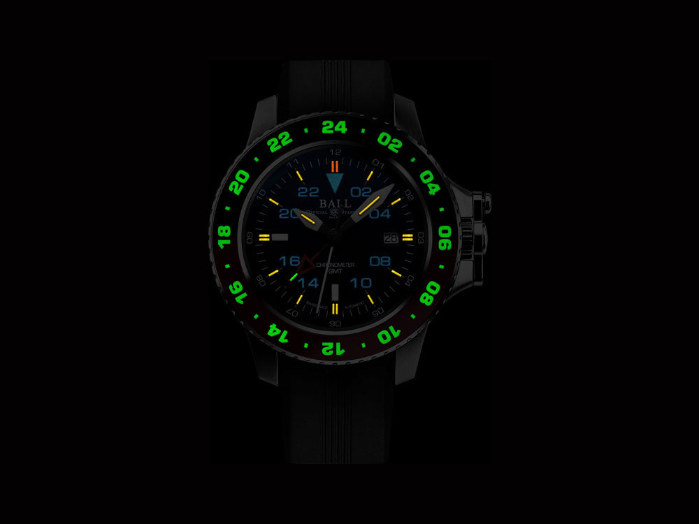 Reloj Automático Ball Engineer Hydrocarbon AeroGMT II, COSC, DG2018C-P3C-BE
