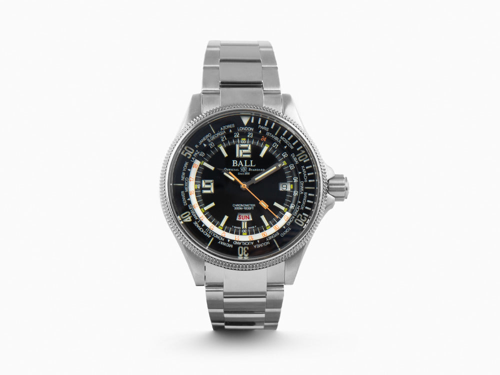 Reloj Automático Ball Engineer Master II Diver Worldtime, COSC, DG2232A-SC-BK