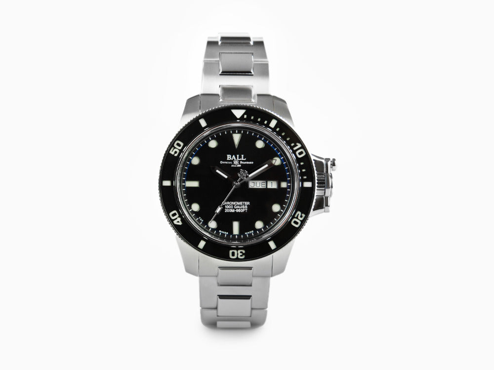 Reloj Automático Ball Engineer Hydrocarbon Original, Negro, DM2218B-SCJ-BK