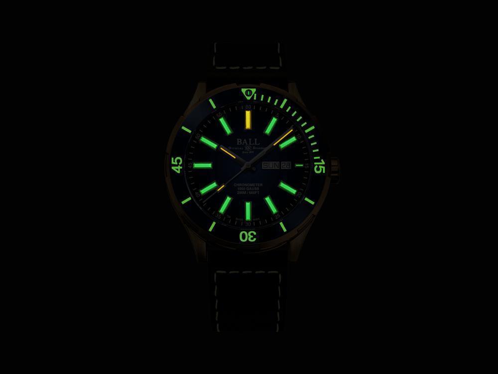 Reloj Automático Ball Roadmaster Marvelight Bronze, DM3070B-L3CJ-BE