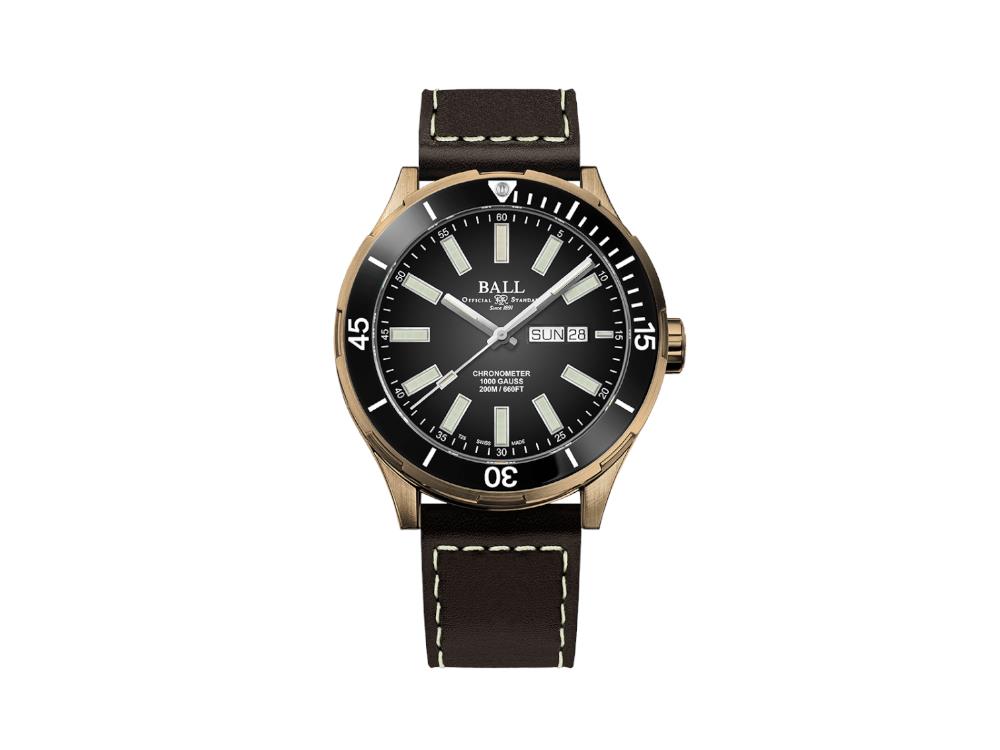 Reloj Automático Ball Roadmaster Marvelight Bronze, DM3070B-L3CJ-BKR