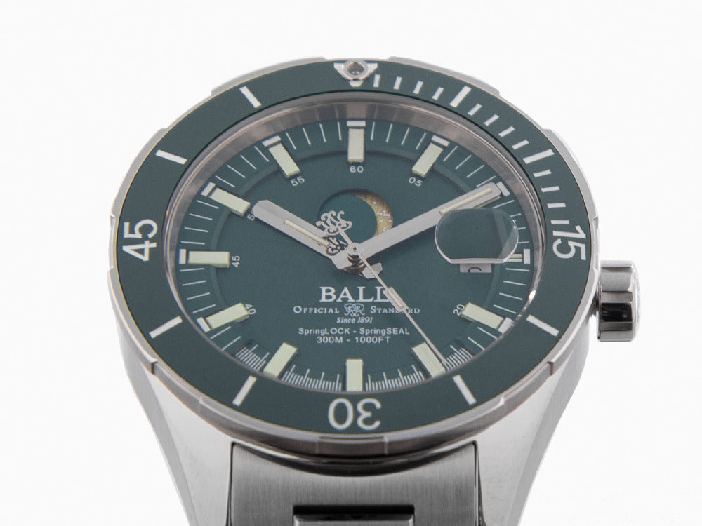 Reloj Automático Ball Roadmaster Challenger Moon Phase LE, DM3130B-S13J-GR