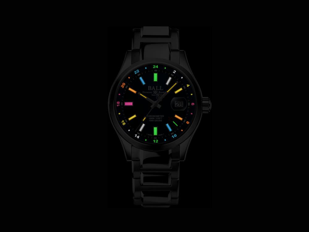 Reloj Automático Ball Engineer III Endurance 1917 GMT, 41mm, GM9100C-S2C-BER