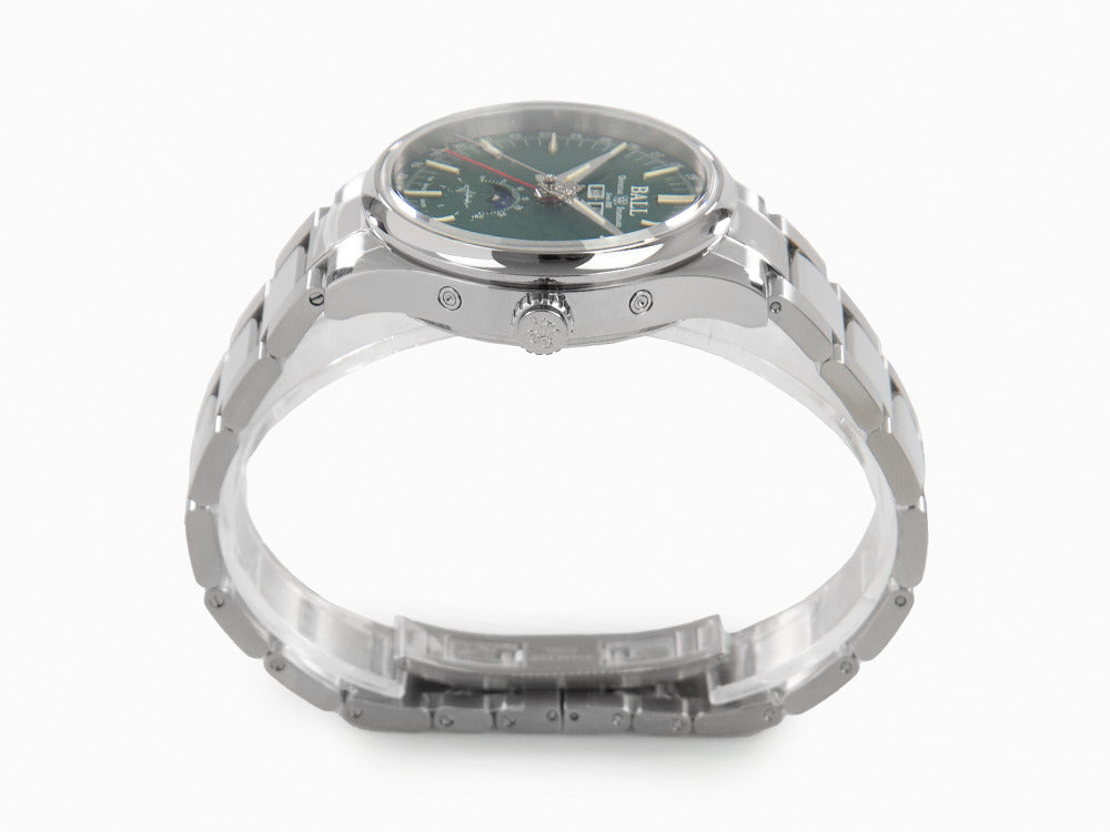 Reloj Automático Ball Engineer II Moon Calendar, Grün, 40mm, NM3016C-S1J-GR