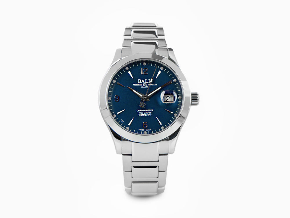 Reloj Automático Ball Engineer III Ohio Chronometer, Azul, NM9026C-S5CJ-BE