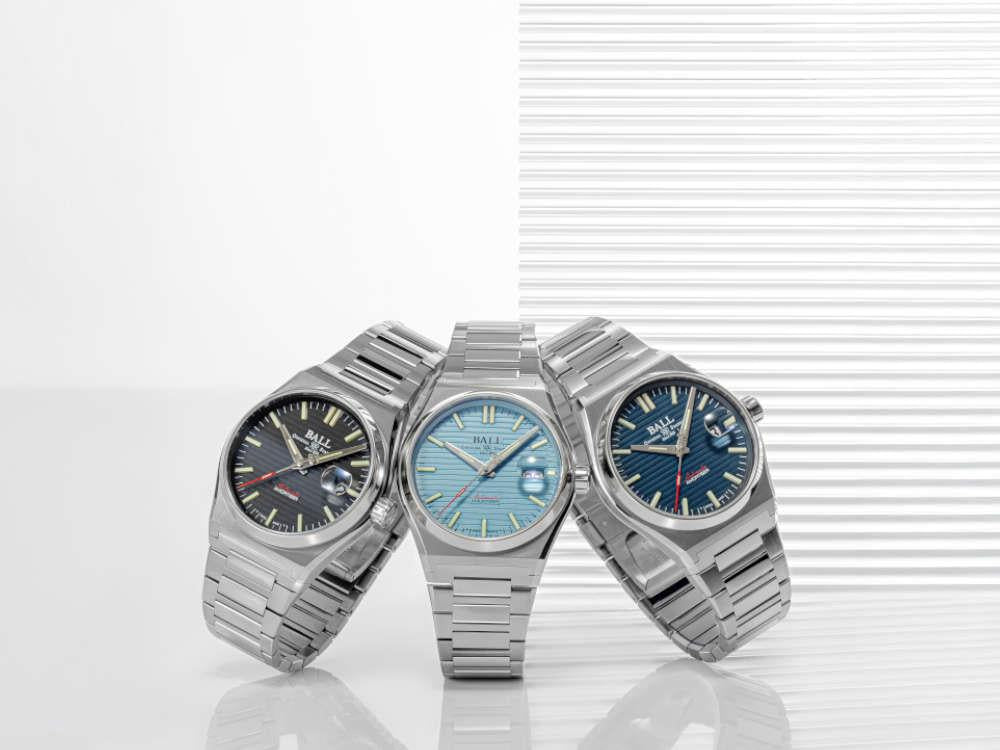 Reloj Automático Ball Roadmaster Perseverer, Azul, 40 mm, NM9050C-S1-BE