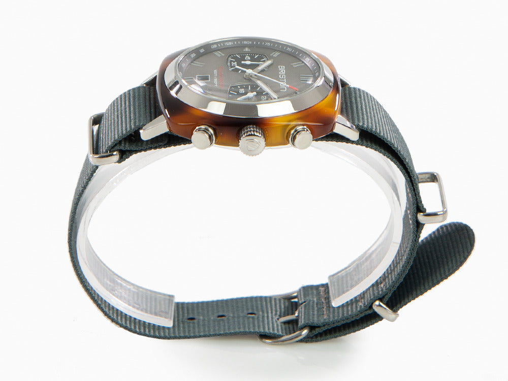 Reloj de Cuarzo Briston Clubmaster Sport, Gris, 42 mm, 17142.SA.TS.11.NG