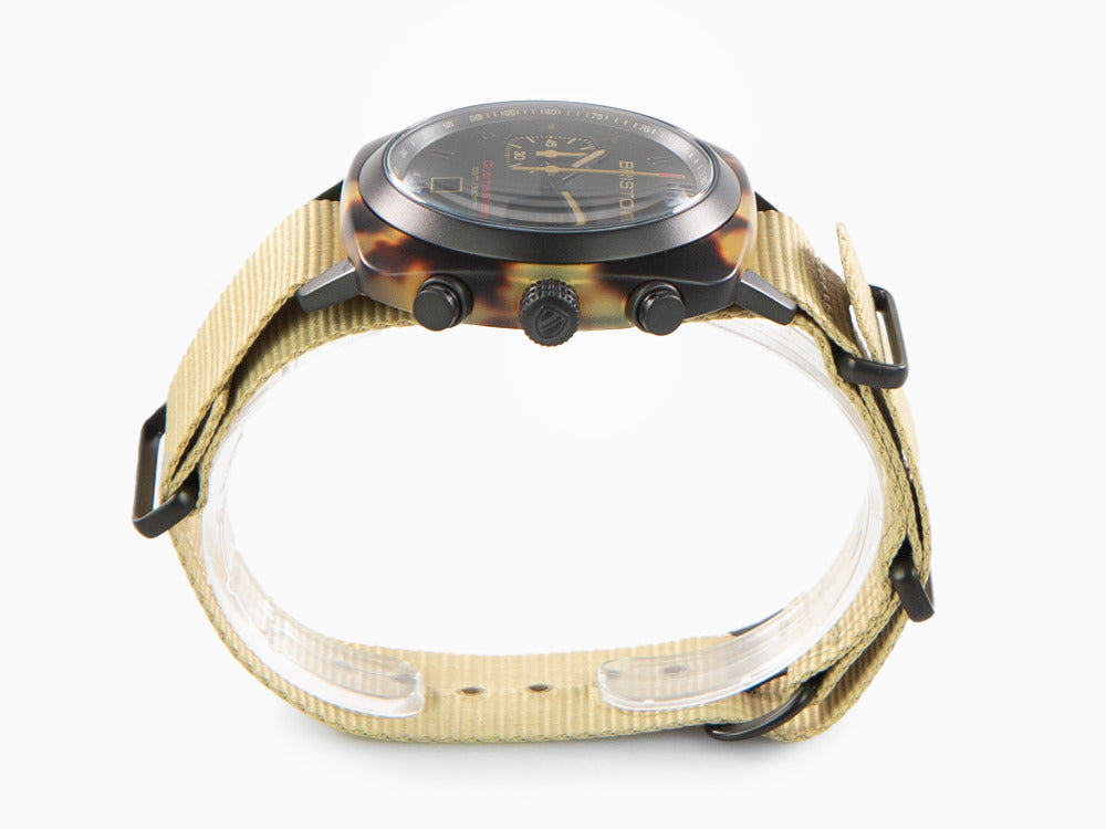 Reloj de Cuarzo Briston Clubmaster Sport, Negro, 42 mm, 18142.PBAM.TSS.5.NK