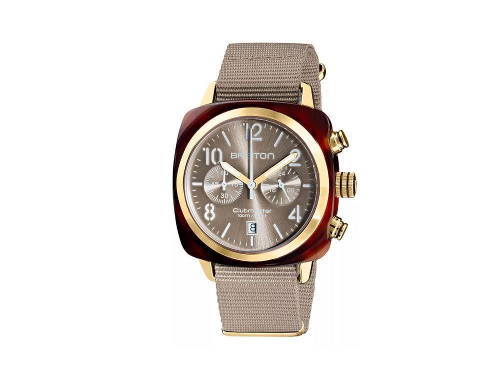 Reloj de Cuarzo Briston Clubmaster Classic, Gris, 40 mm, 19140.PYA.T.30.NT