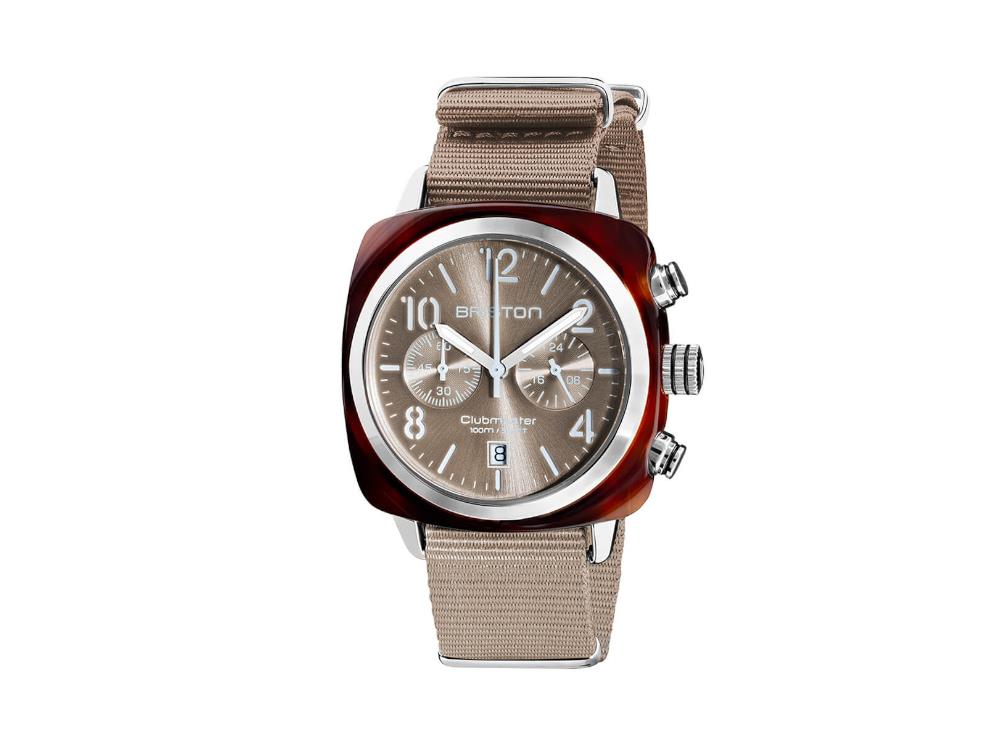 Reloj de Cuarzo Briston Clubmaster Classic, Gris, 40 mm, 19140.SA.T.30.NT