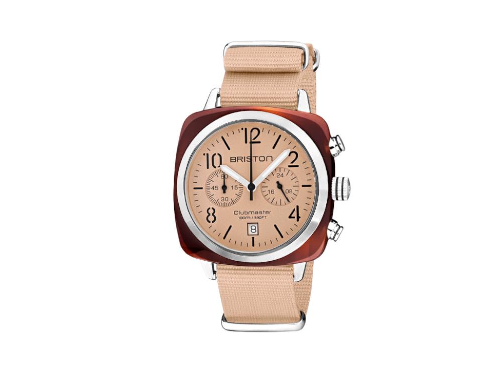 Reloj Briston Clubmaster Classic Terracotta, Acetato, 40 mm, 20140.SA.T.36.NTN