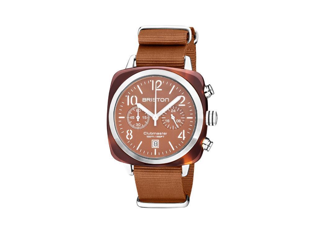 Reloj de Cuarzo Briston Clubmaster Classic Terracotta, 40 mm, 20140.SA.T.38.NTC