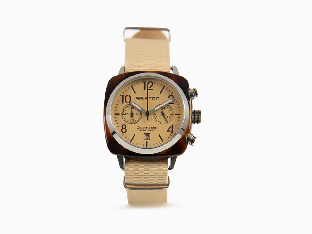 Reloj de Cuarzo Briston Clubmaster Classic Terracotta, 40 mm, 20140.SA.T.39.NTV