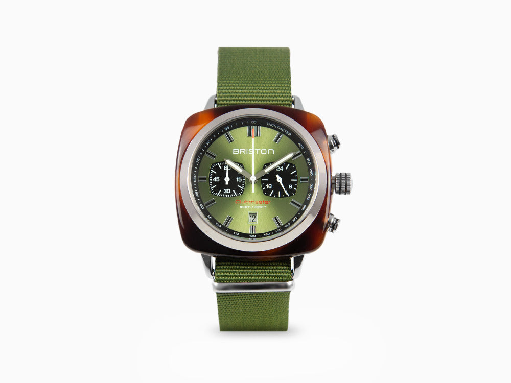 Reloj de Cuarzo Briston Clubmaster Sport, Verde, 42 mm, 20142.SA.TS.26.NOL
