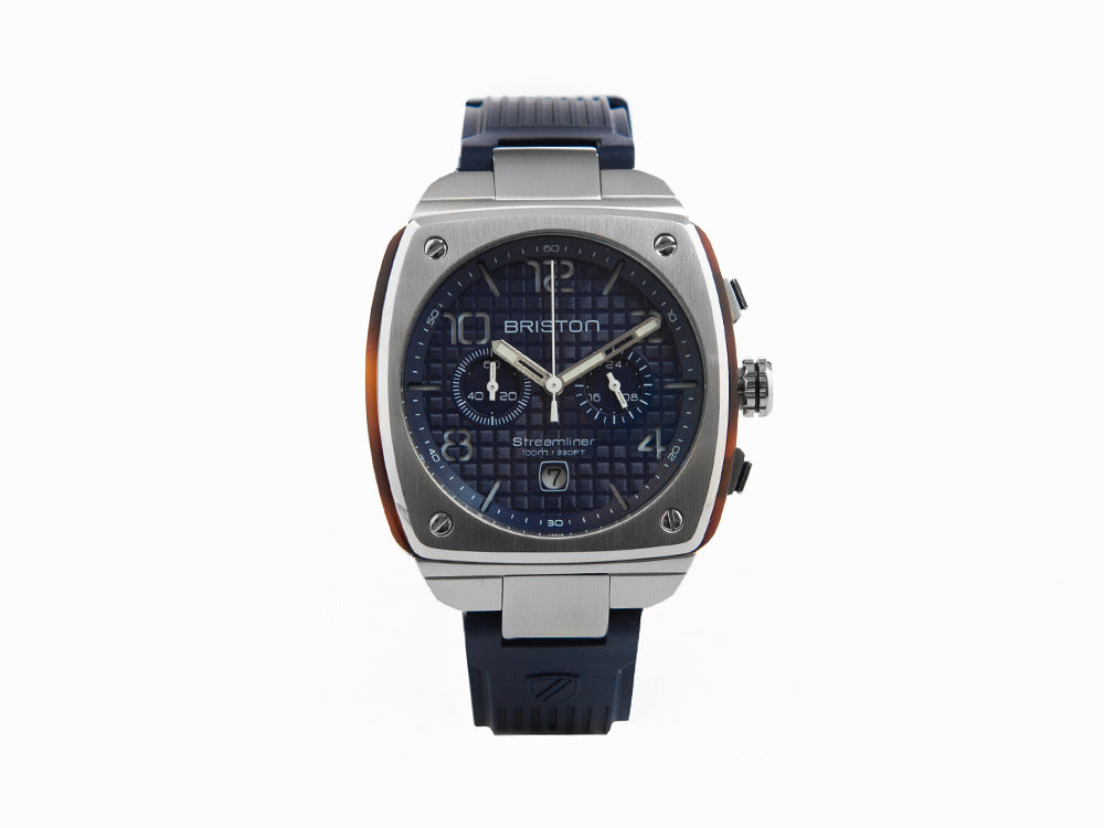 Reloj de Cuarzo Briston Streamliner Urban, Azul, 42 mm, 22142.S.T.15.RNB