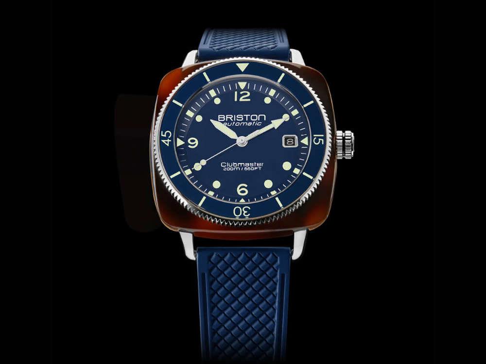 Reloj Automático Briston Clubmaster Legend Diver, Azul, 40mm, 241740.SA.T.15.FNB