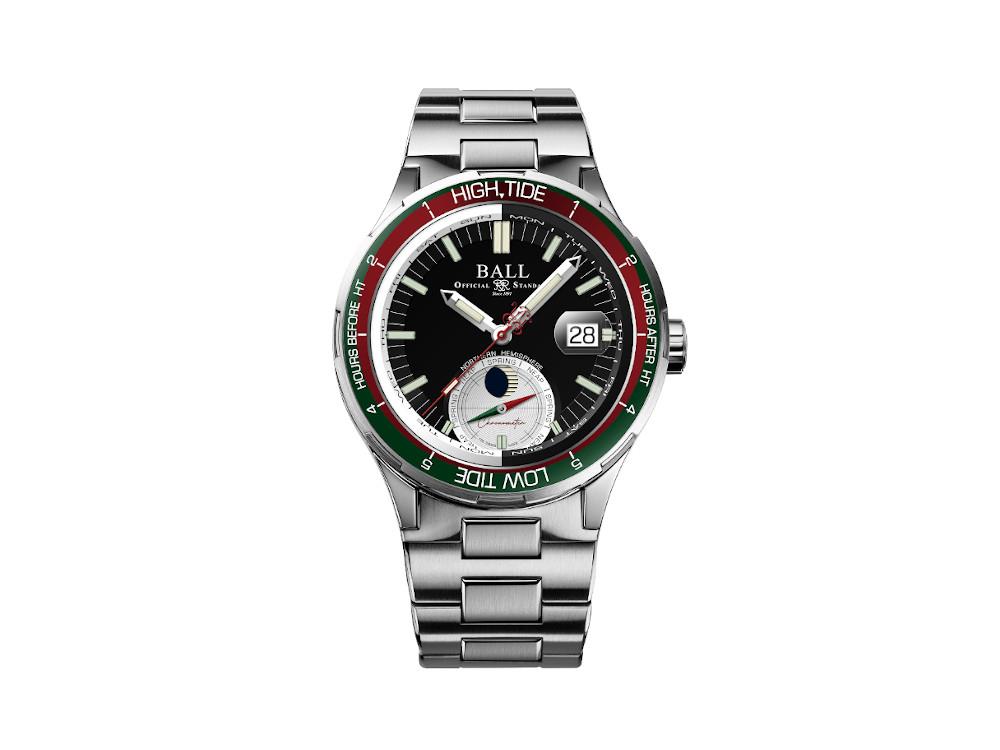 Reloj Automático Ball Roadmaster Ocean Explorer , Negro, 41mm, DM3120C-S1CJ-BK